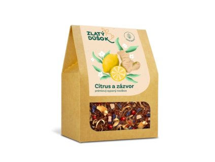 sypany caj zlaty dusok citrus a zazvor