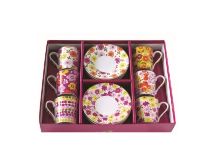 Kávová súprava Easy Life Flower Power Yellow - 100ml