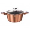 berlinger haus bh 1515 rosegold metallic kastrol 24 cm