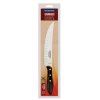 Nôž na mäso Tramontina Churrasco Polywood 20 cm - hnedý