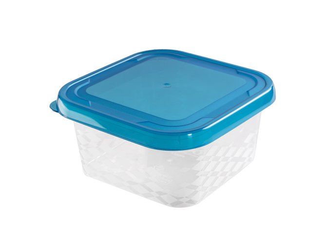 Branq Dóza na potraviny Blue box 1,25l - čtvercová