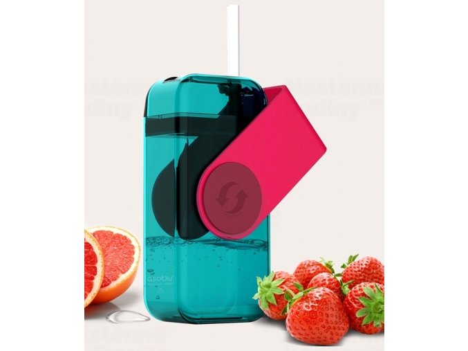 ASOBU Juicy drink box JB300 290ml červený