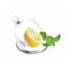 GLASMARK Dóza na citron s poklopem velká