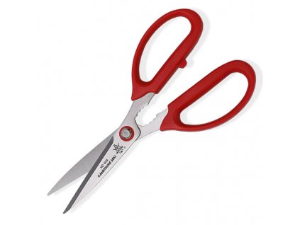 Kanetsune Kitchen Scissors Red handle