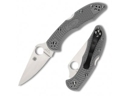 Spyderco Delica Flat Ground Gray