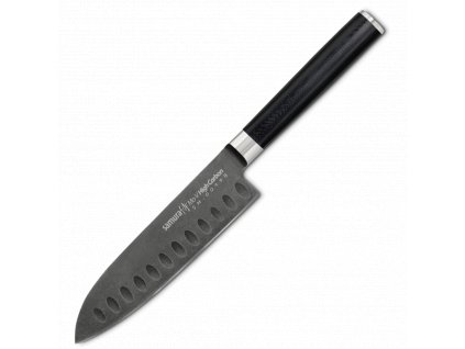 samura mo v stonewash nuz santoku 138 mm