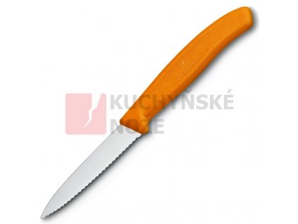 Victorinox nůž na zeleninu 8cm oranžový