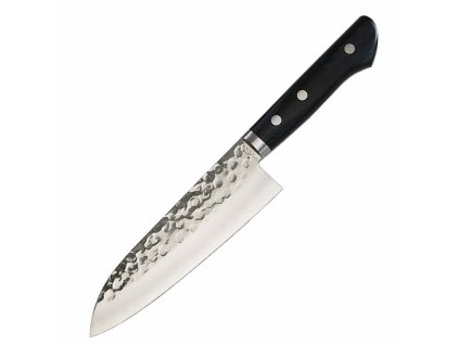 Kanetsune Hammered Santoku, 165 mm