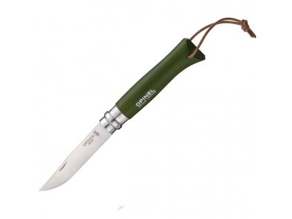 Opinel N°08 bushwhacker stainless steel khaki