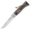 Opinel N°08 Inox Baroudeur Noir Brun