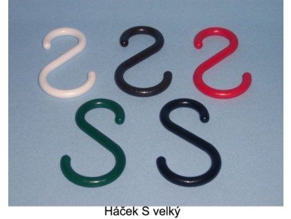 háček-S-velký plastový