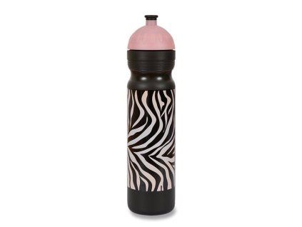 láhev 1,0l ZEBRA, zdravá, plast