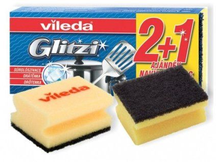 Vileda Glitzi houbička 2+1 35 20156