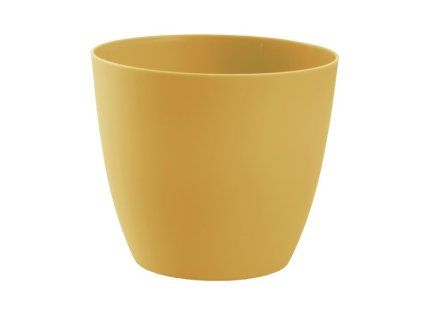 obal d11cm ELLA medová, matná, plast