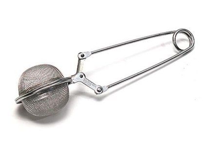 čajítko d 4cm s rukoj. 15,5cm, kov