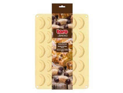 Silikonová forma TORO 30ks rohlíčky