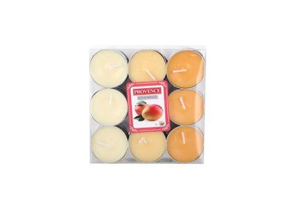 SVÍČKA ČAJOVÁ MANGO, 18KS