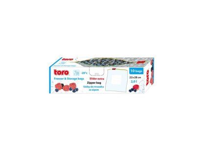 Potravinový sáček na zamražení TORO 10ks 2000ml