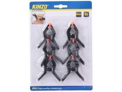 Upínací svorka KINZO 6ks