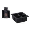 forma na led 16x16x6cm, 4kostky, plast