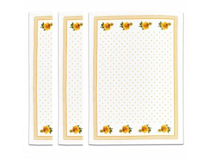 Svitap bavlnene uterky SLEEP WELL for HOME 50x70cm 3ks RUZICKY ORANZOVE 5f61a0ace2203