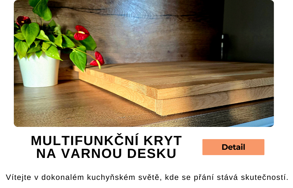 Multifunkční kryt na varnou desku