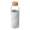 quokka botella cristal con funda de silicona flow 660 ml white stone