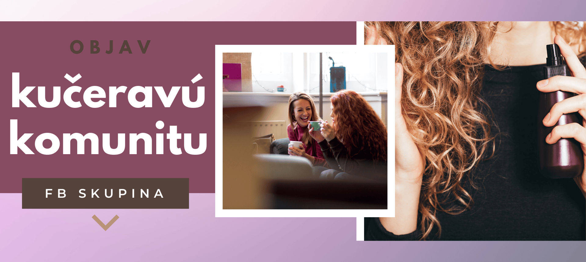 Kučeravá komunita na Facebooku