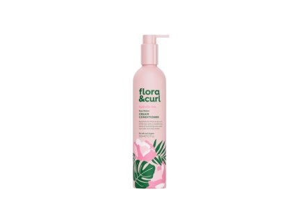 Flora&Curl Organic Rose Honey Cream Conditioner - hydratačný kondicionér