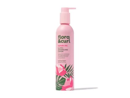 Flora&Curl rose water detangling lotion