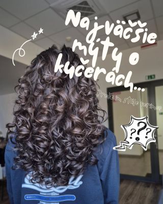 Všetky tieto mýty o kučerách počúvam nonstop – môj osobný obľúbený: "Mám dosť suché vlasy takže používam veľa oleja.." "A...