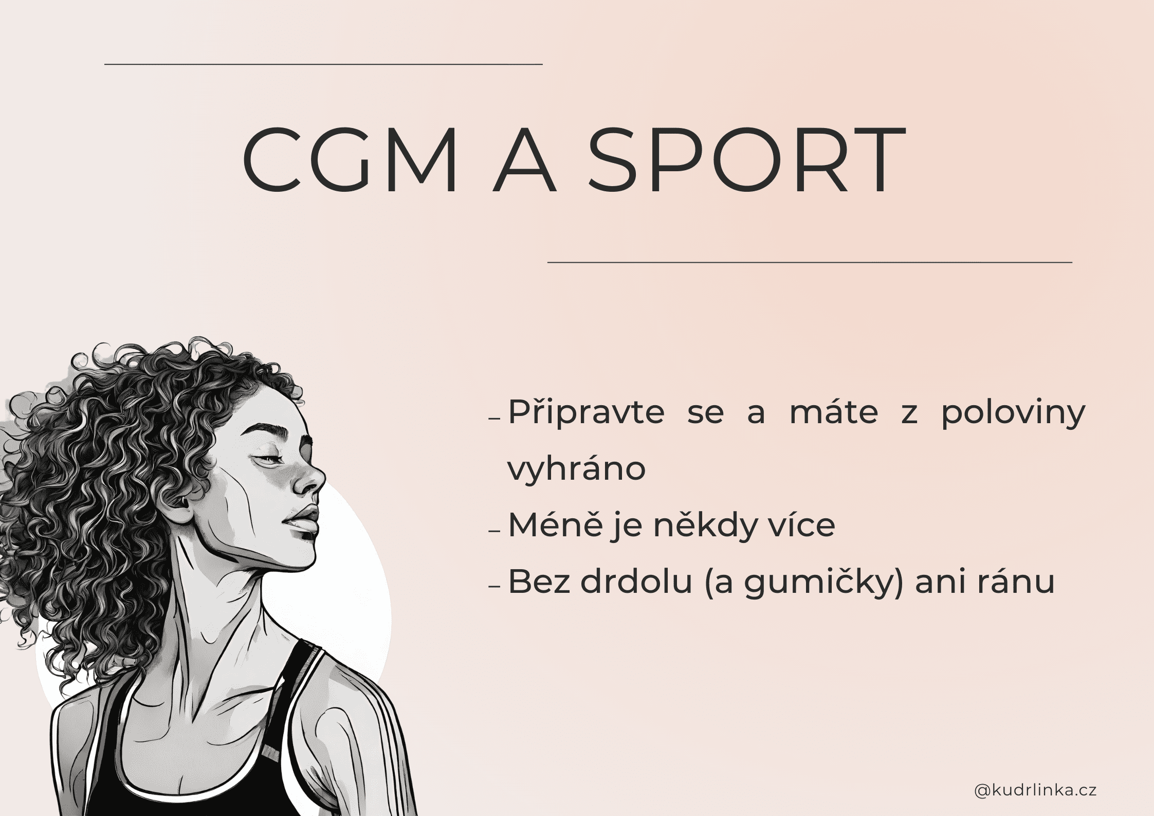 Méně je někdy více aneb jak pečovat o vlasy při sportu