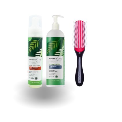 Stylingový balíšek na kudrnaté vlasy