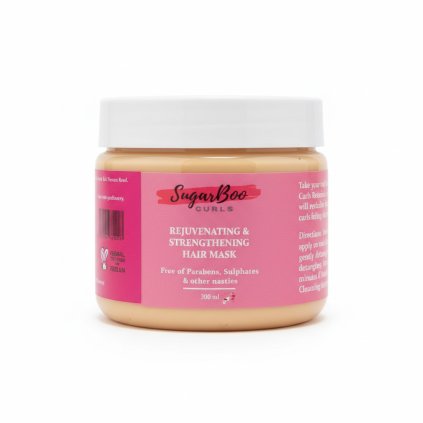 SugarBoo Curls Rejuvenating & Strengthening Hair Mask 300 ml