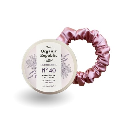 Dárkový šampuk pro suché vlasy s gumičkou