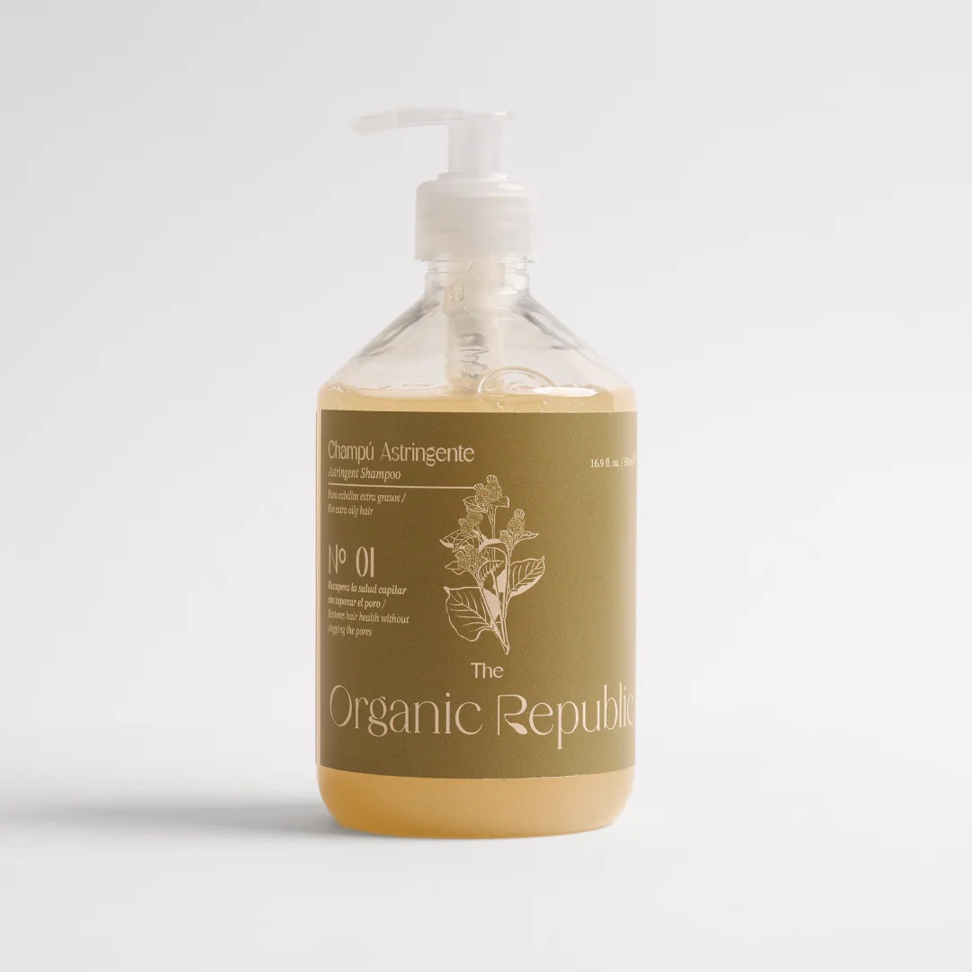 The Organic Republic Shampoo For Oil Hair Obsah: 500 ml