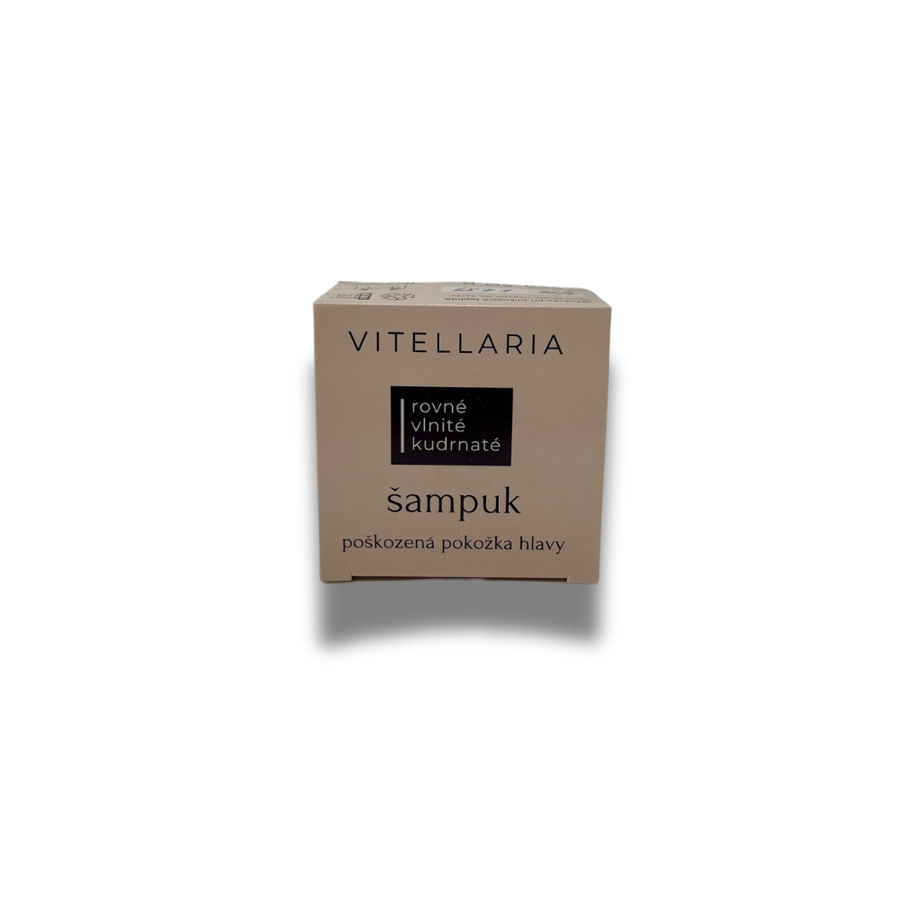 Vitellaria šampuk pro poškozenou pokožku hlavy Hmotnost: 25 g