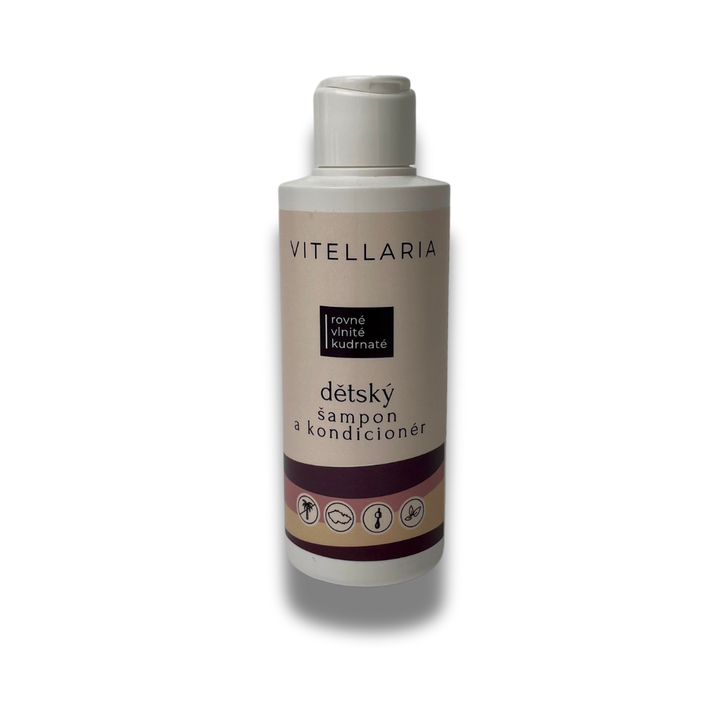 Vitellaria dětský šampon a kondicionér Obsah: 150 ml