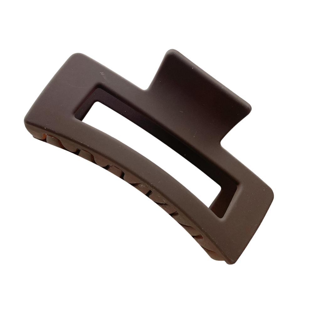 Skřipec do vlasů hnědý