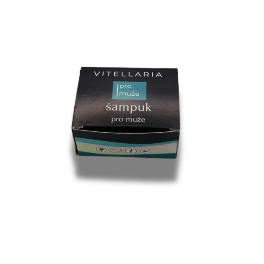 Vitellaria šampuk pro muže Hmotnost: 85 g