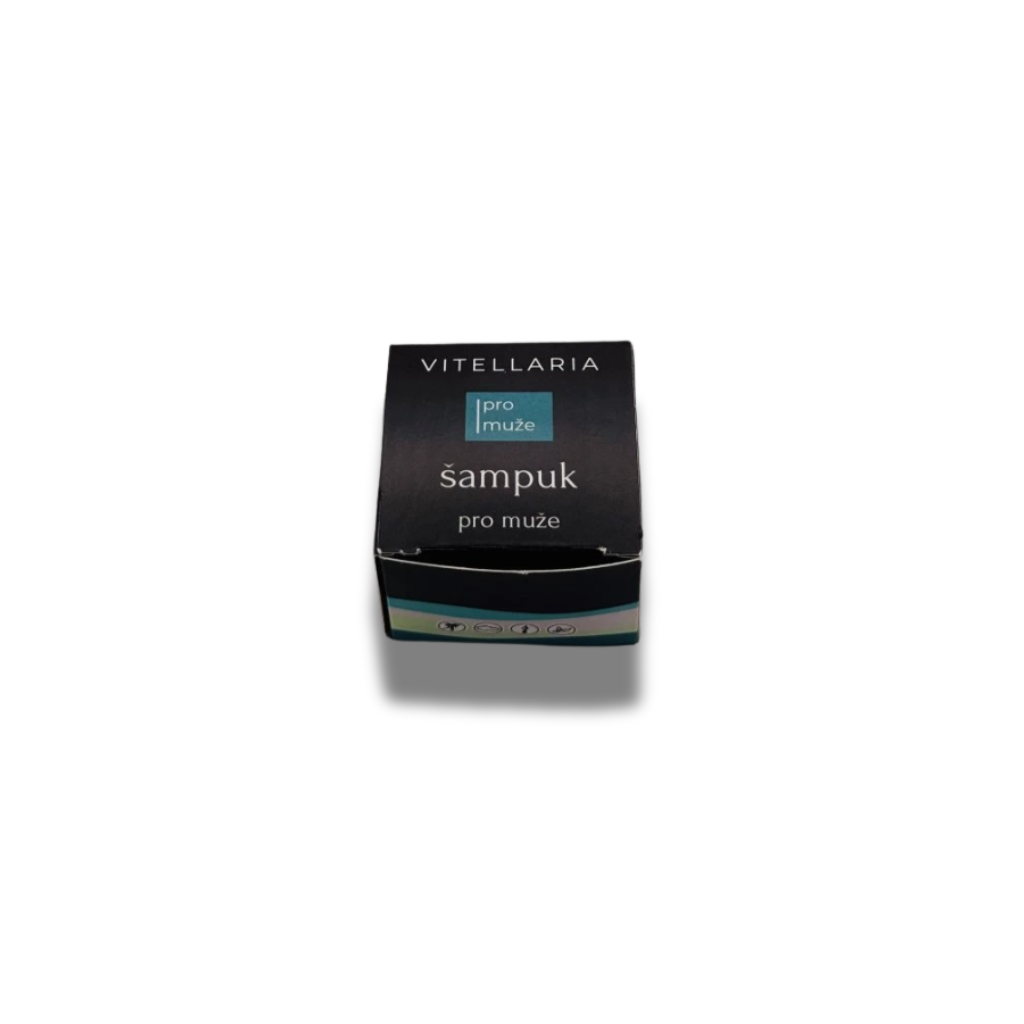 Vitellaria šampuk pro muže Hmotnost: 25 g