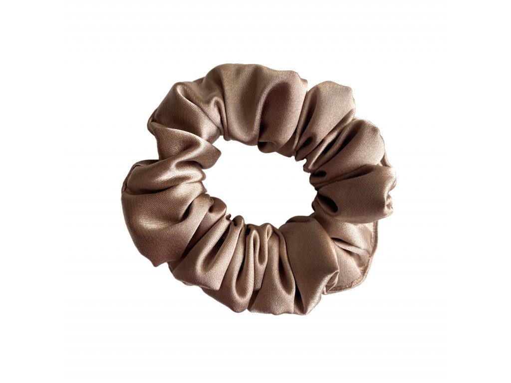 Scrunchie By Terrie - Gumička typ IV. Barva: Warm Taupe