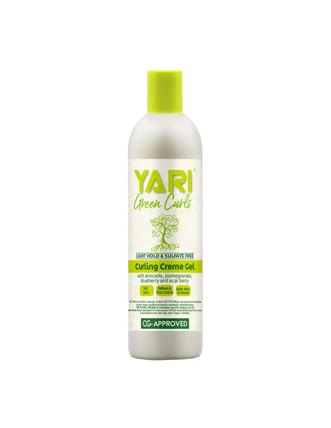 Yari Green Curls Light Hold Curling Cream Gel