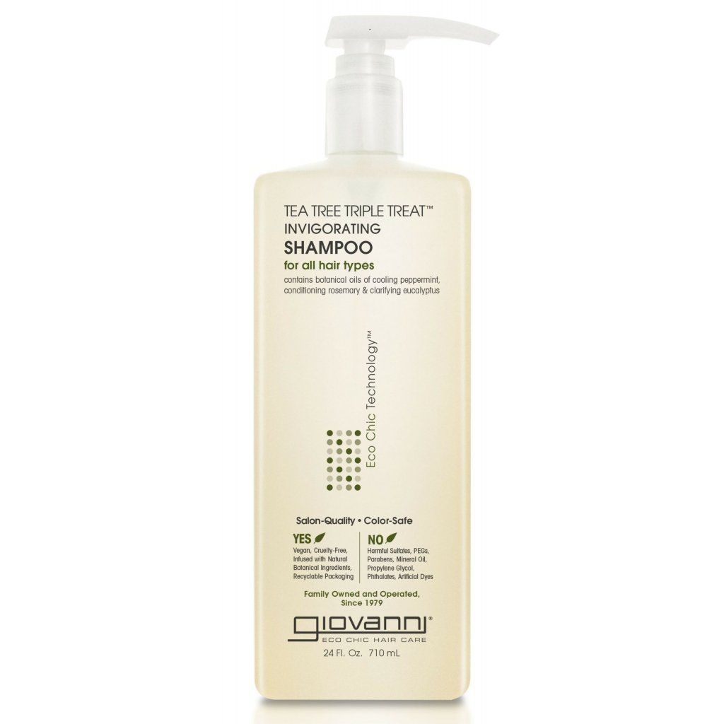 Giovanni Tea Tree Shampoo - Čistící Obsah: 710 ml