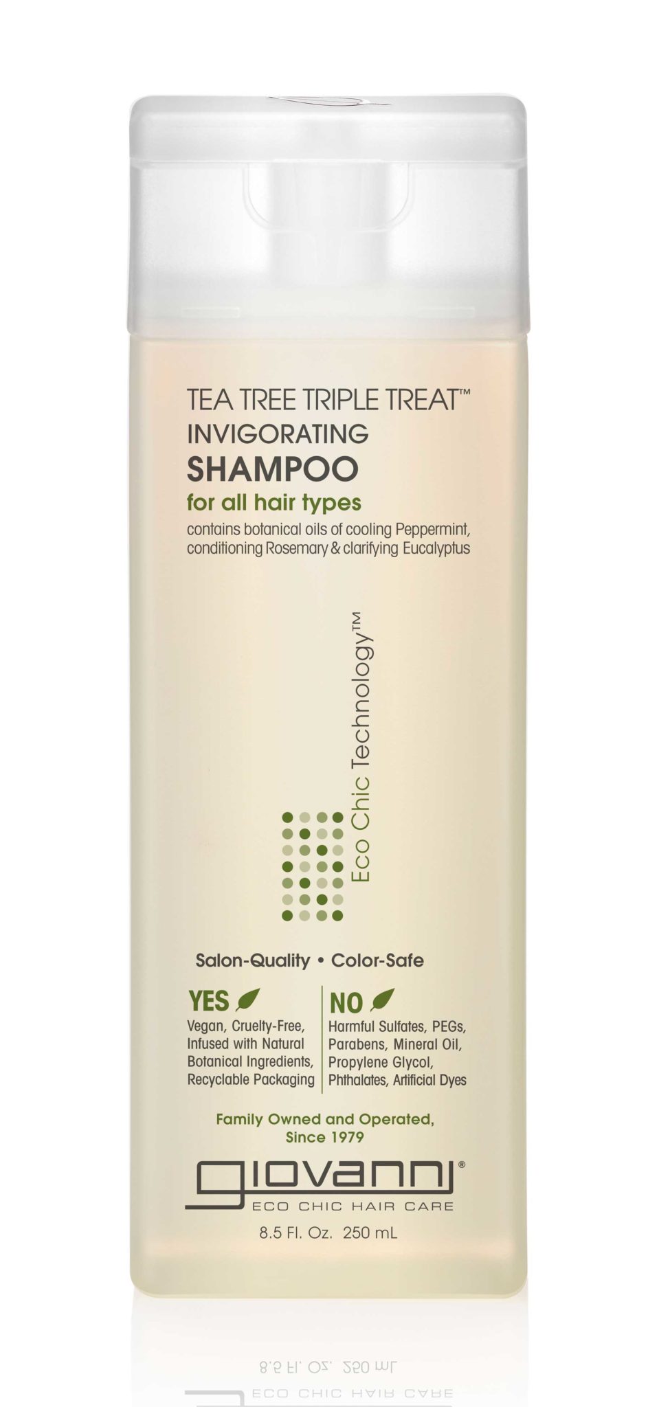 Giovanni Tea Tree Shampoo - Čistící Obsah: 250 ml