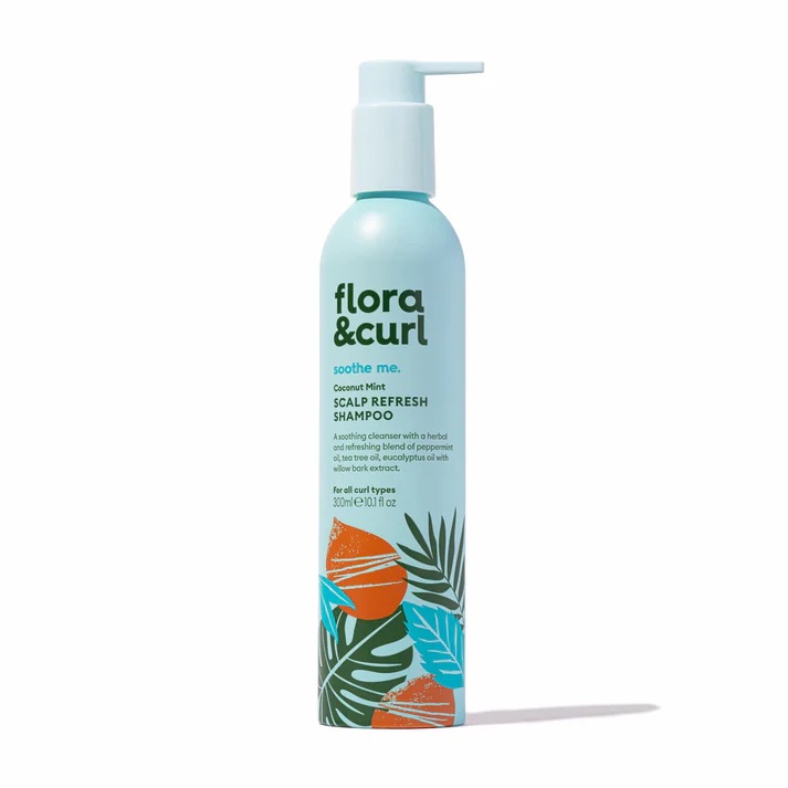 Flora & Curl Coconut Mint Refresh Shampoo