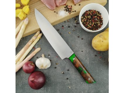 Šéfkuchařský nůž - 20 cm, jasan, ELMAX