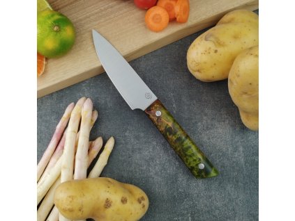 Malý kuchařský nůž – 11 cm, bříza, N690