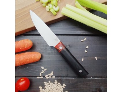 Malý kuchyňský nůž – 11 cm, topol, ocel N690