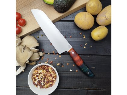 Santoku - 18 cm, javor, ocel N690